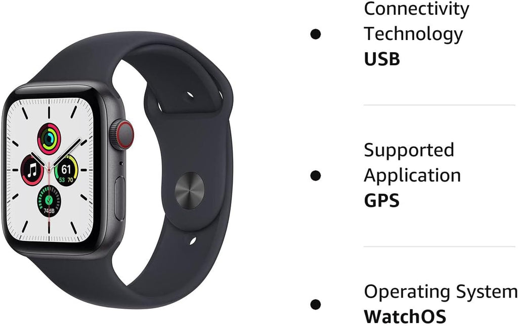 44mm Space Gray Aluminum Case with Midnight Sport Band Watch Y930870