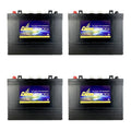 4 Pack 48V 12 Volt Golf Cart Batteries B162