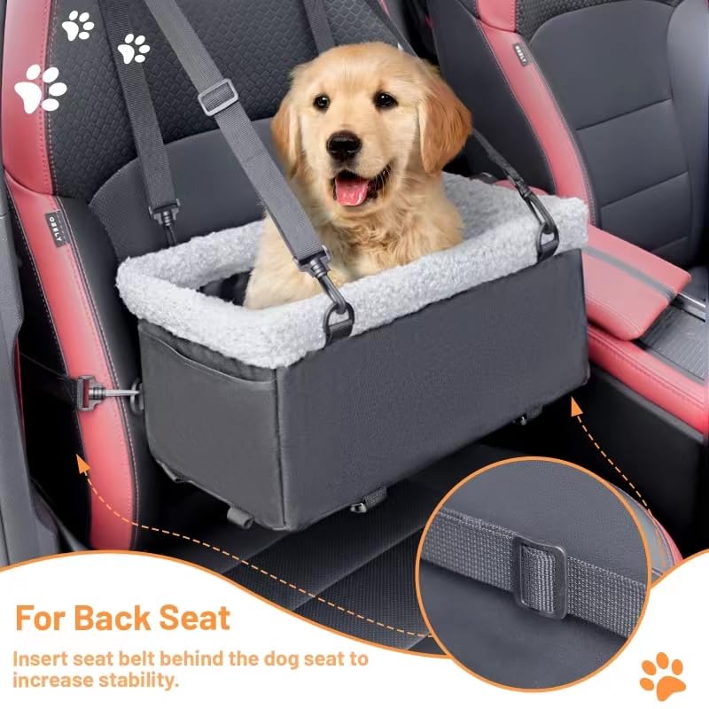 Raised Dog Booster Seat with Metal Frame L18413