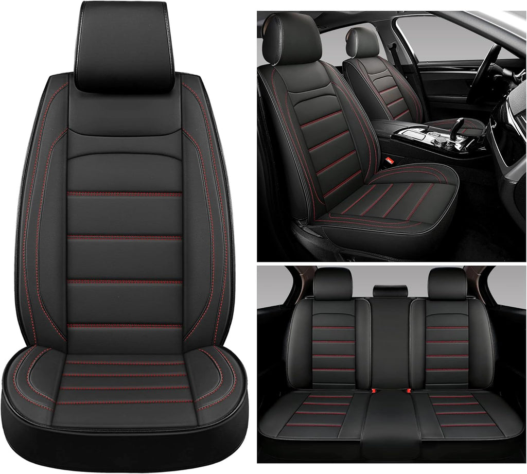 Leather Car Seat Covers Full Set T647046