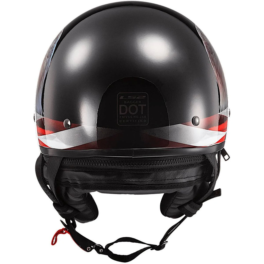 Black Adult Cruiser Helmet F8985