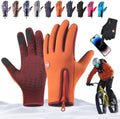Waterproof Windproof Thermal Touchscreen Gloves with Non-Slip Grip S552683