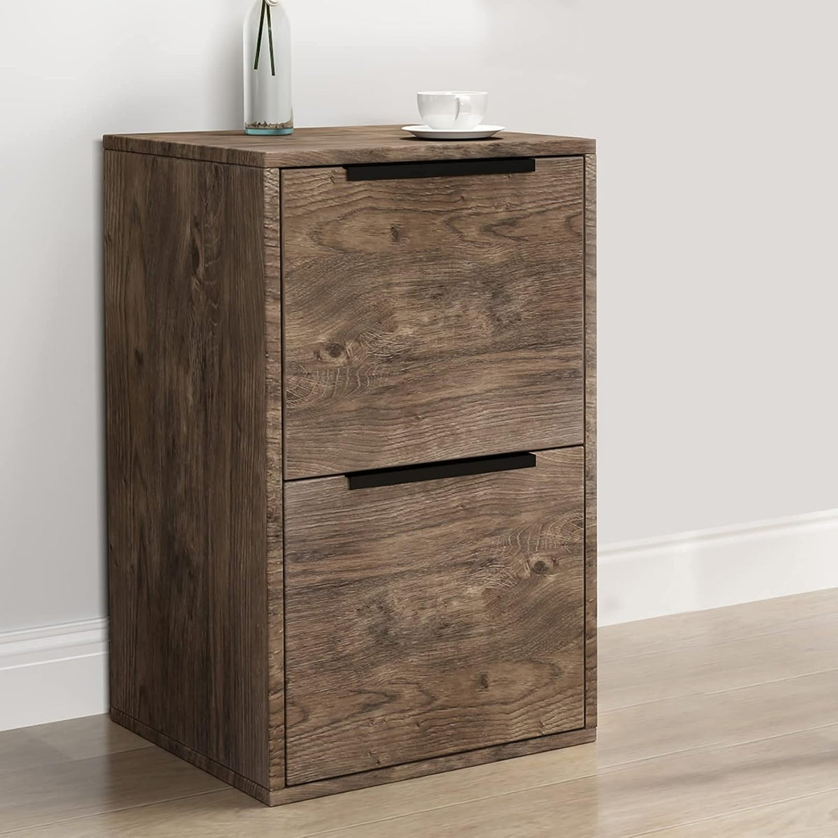 2 Drawer Wooden File Cabinet Z50296