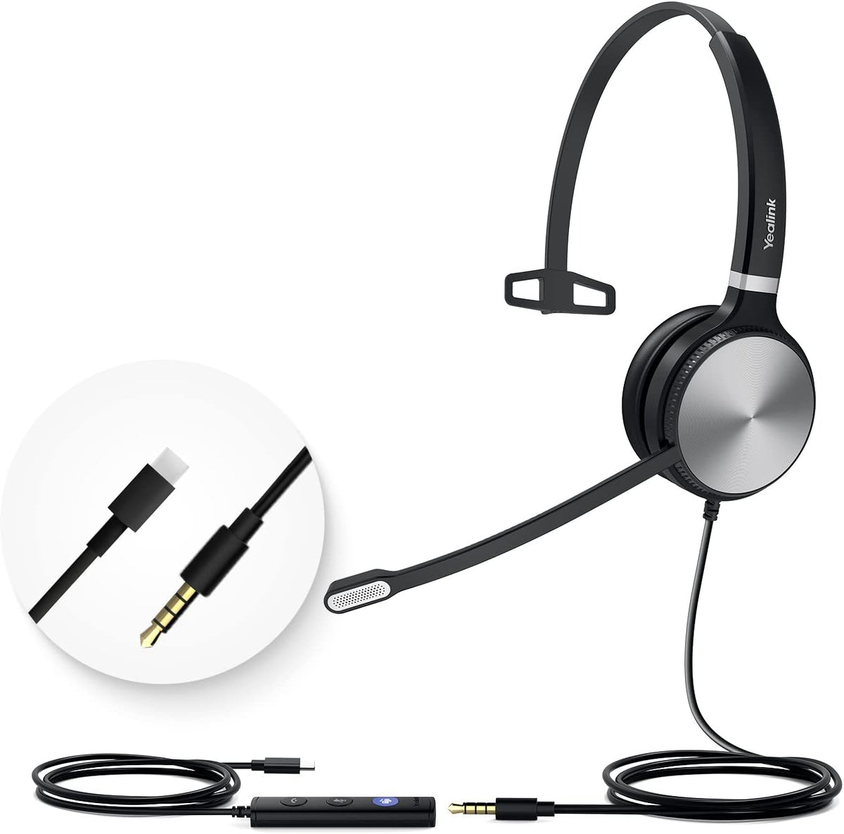 UH36-Mono USB Wired Noise Cancelling Headset with Mic S624227