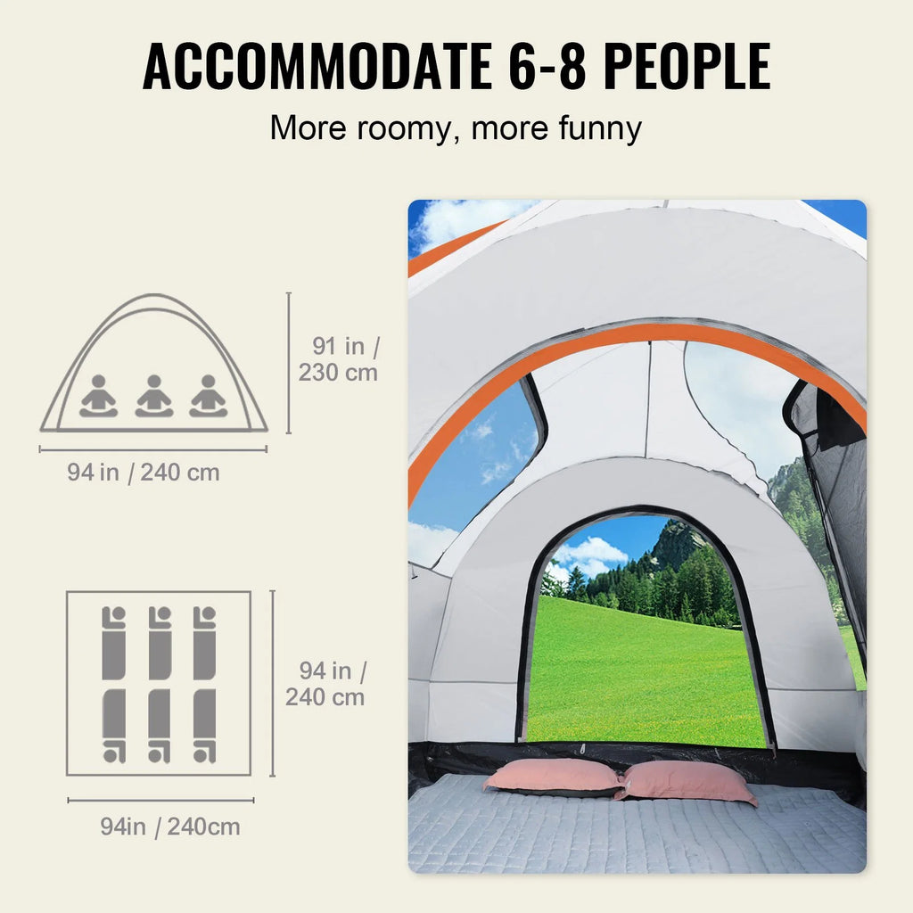 SUV Camping Tent Attachment with Rain Layer I142582