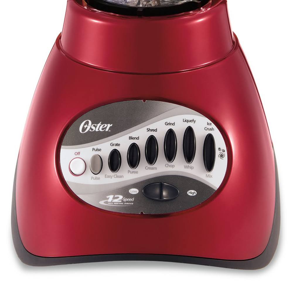 12-Speed Blender, 6-Cup Capacity, Metallic Red M242334