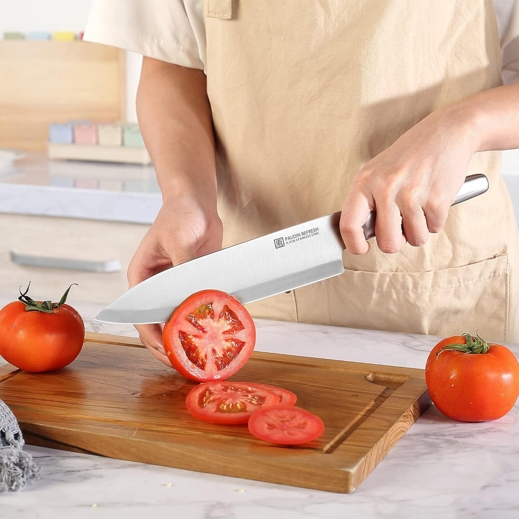 5 Pc German Stainless Steel Chef Knife Set C393