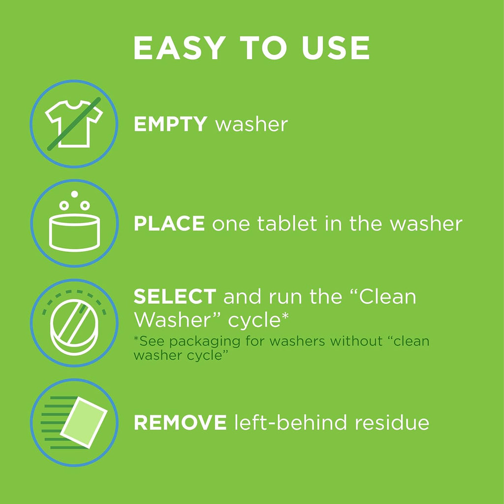 5 Tablets Washing Machine Cleaner U1856