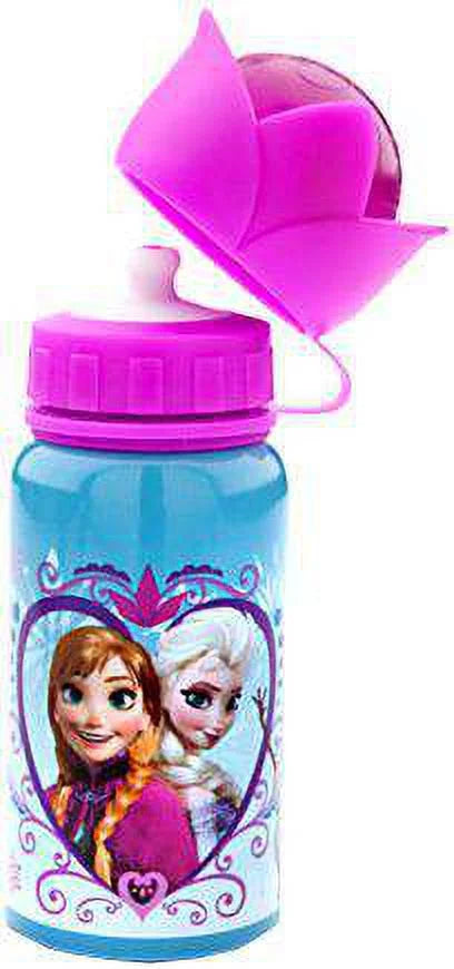 Pink Flower Top Aluminum Water Bottle Z7763