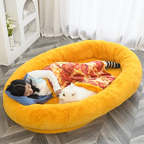 XXXXXXL Dog Bed with Matching Blanket Z724
