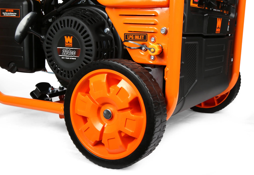4500-Watt Dual Fuel Open Frame Inverter Generator with Electric Start B995268