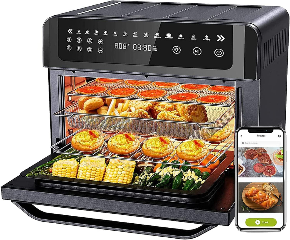 Air Fryer Toaster Oven Combo with Rotisserie and Dehydrator L630295