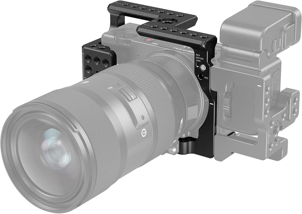 Full Cage with NATO Rail and Threaded Holes F46419