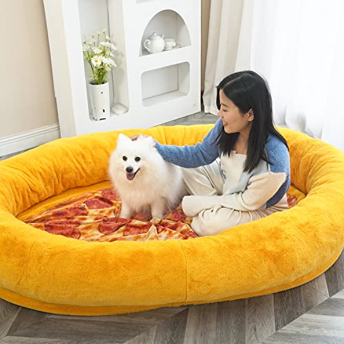 XXXXXXL Dog Bed with Matching Blanket Z724