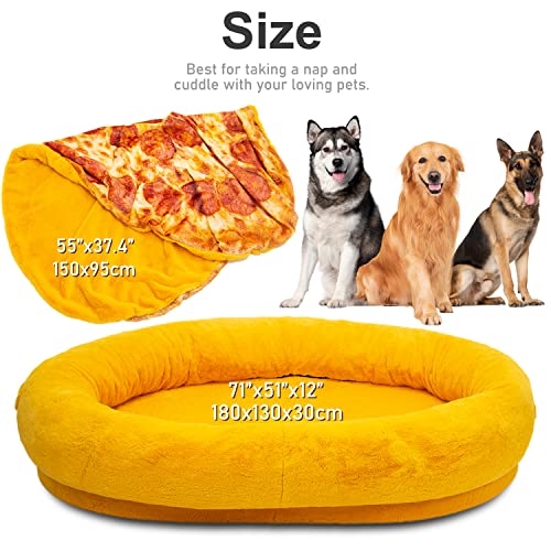 XXXXXXL Dog Bed with Matching Blanket Z724