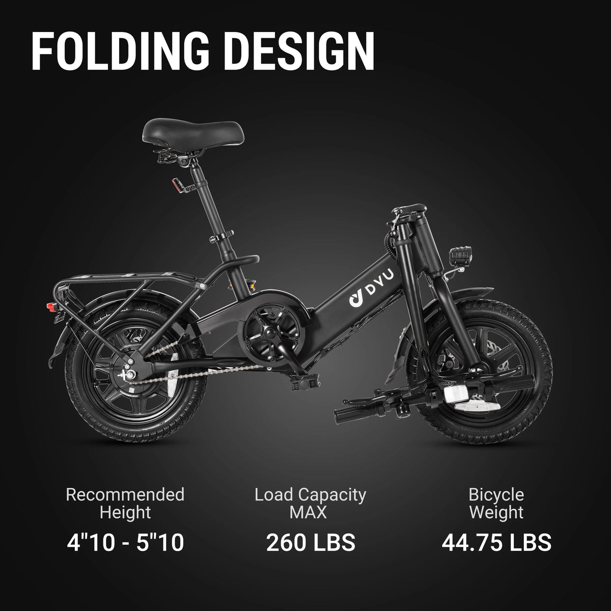 14 Folding Electric Bike 350W 36V 7.5AH H169