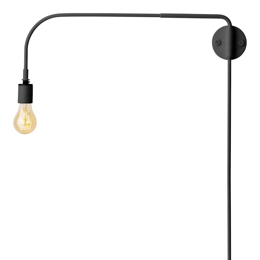 Black Wall Lamp N316