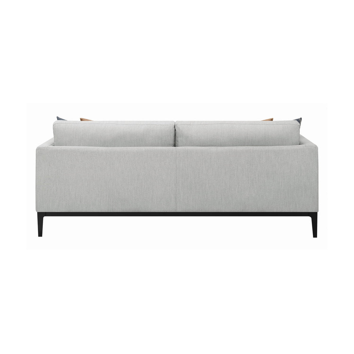 Light Gray Upholstered Fabric Sofa G803955