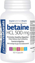 Betaine Hcl Vegetarian Capsules, 60 Count J9603