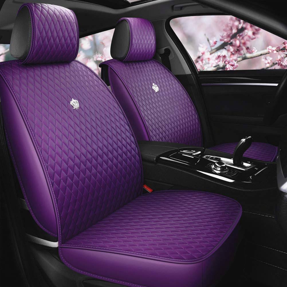 Leather Auto Seat Covers 9pcs Front Rear Seat Covers M7861