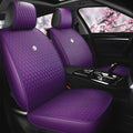 Leather Auto Seat Covers 9pcs Front Rear Seat Covers M7861