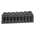 26 Piece 3/4x22 Drive 12 Point Deep Metric Master Set F435