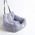 Dog Car Seat with Storage, Midium Grey A23320