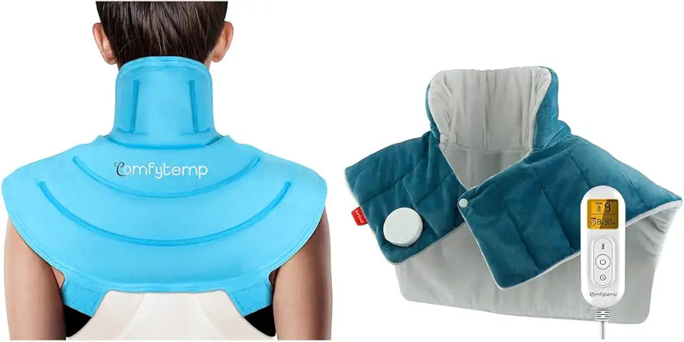 Ice Pack for Neck and Shoulders with Straps & Heating Pad R883