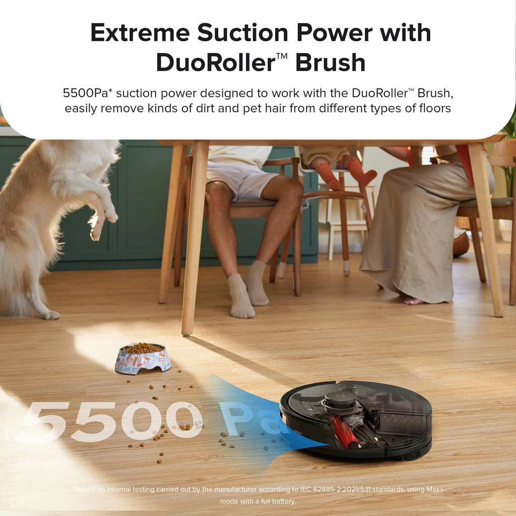 Robot Vacuum and Mop with Self-Emptying W200