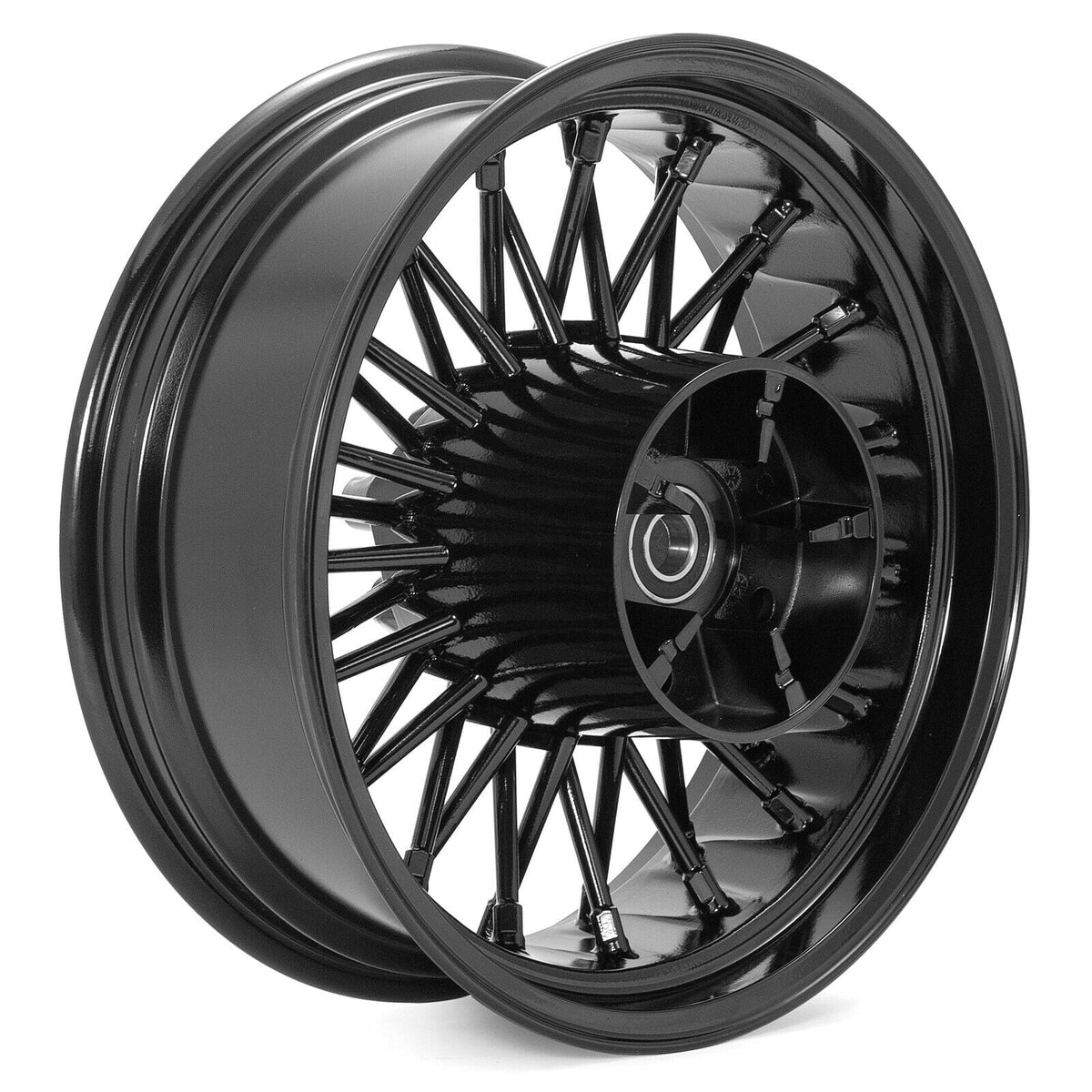 21X3.5 18X5.5 Fat Spoke Wheels for Harley Touring Electra Glide Ultra 2009-2021 K4593