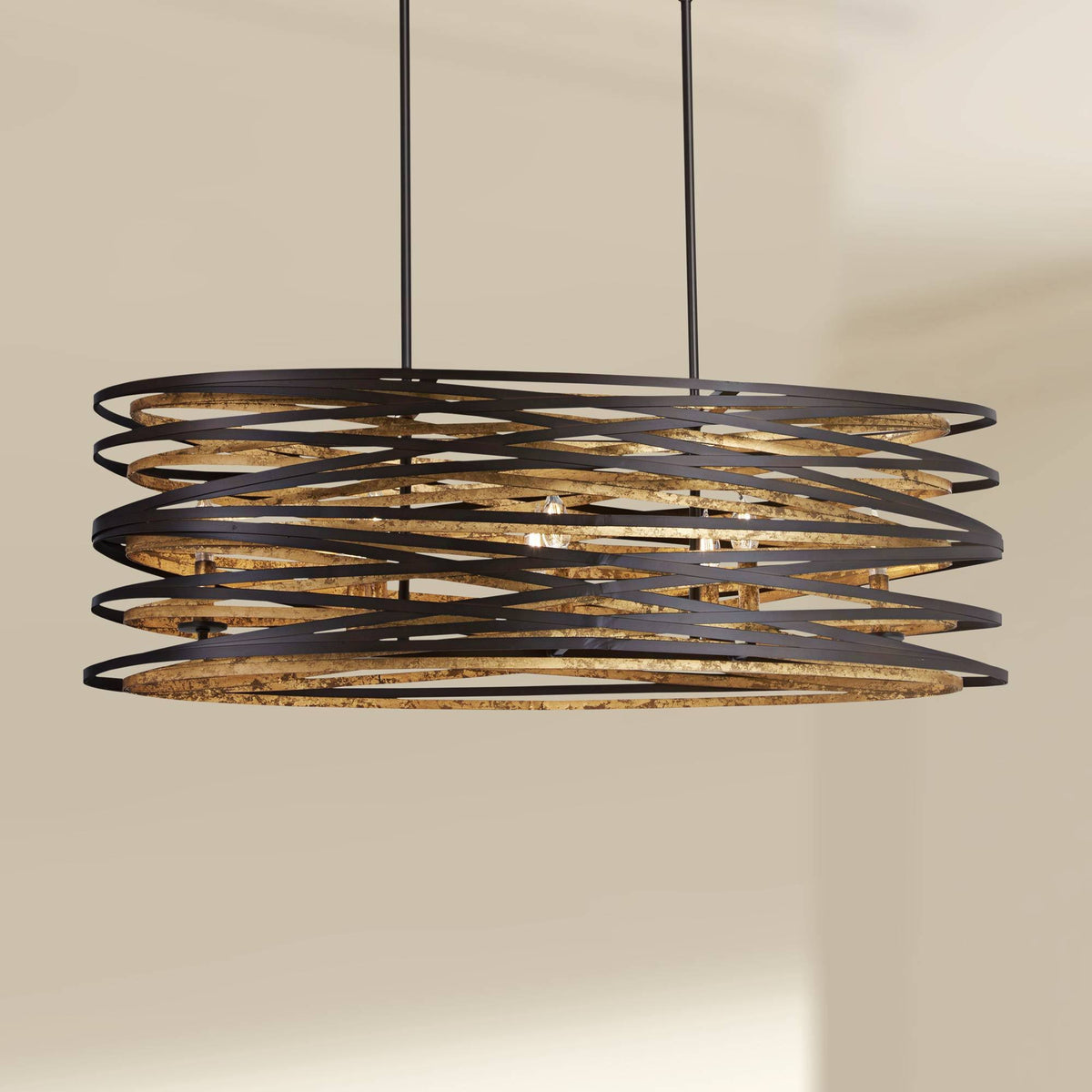 Dark Bronze Island Light N8011