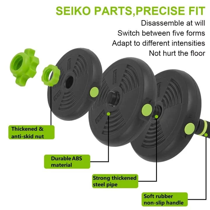 4-in-1 Adjustable Dumbbells Set Y244