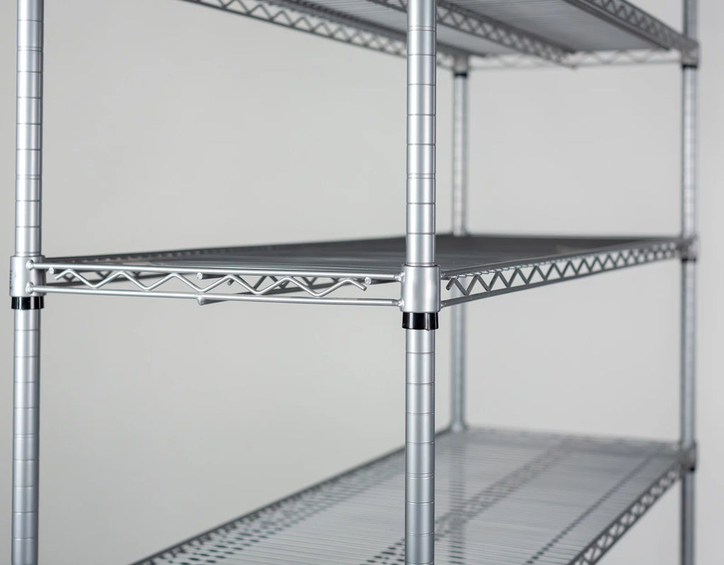 3 Tier Gray Starter Shelving Unit S781808