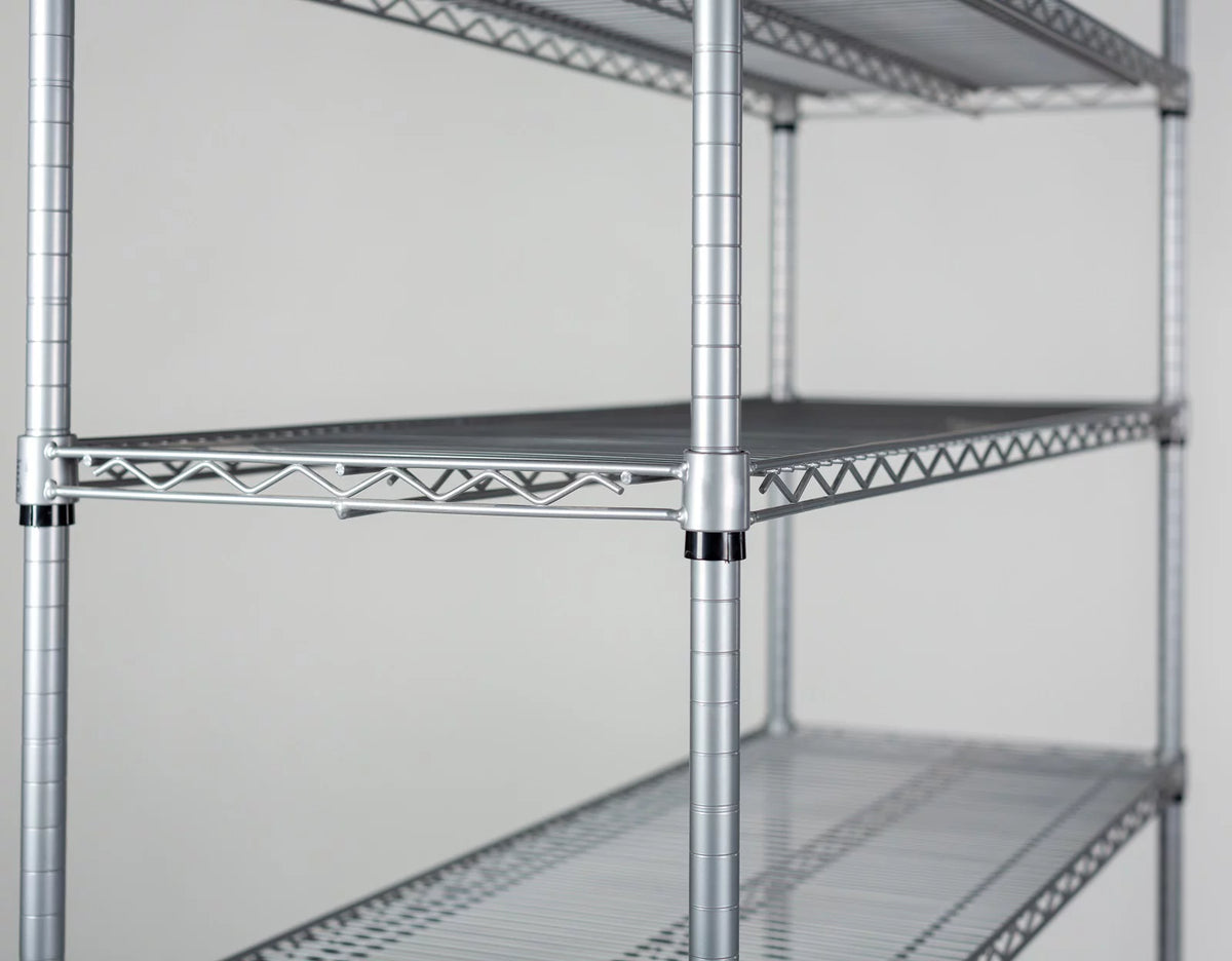 3 Tier Gray Starter Shelving Unit S781808