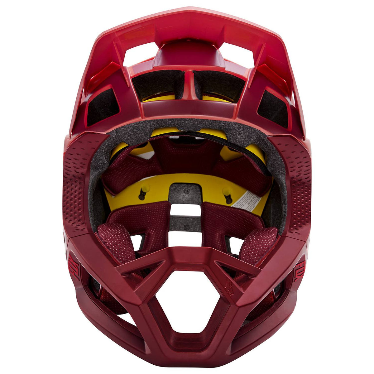 Bright Red Fox Racing Proframe Helmet X6441