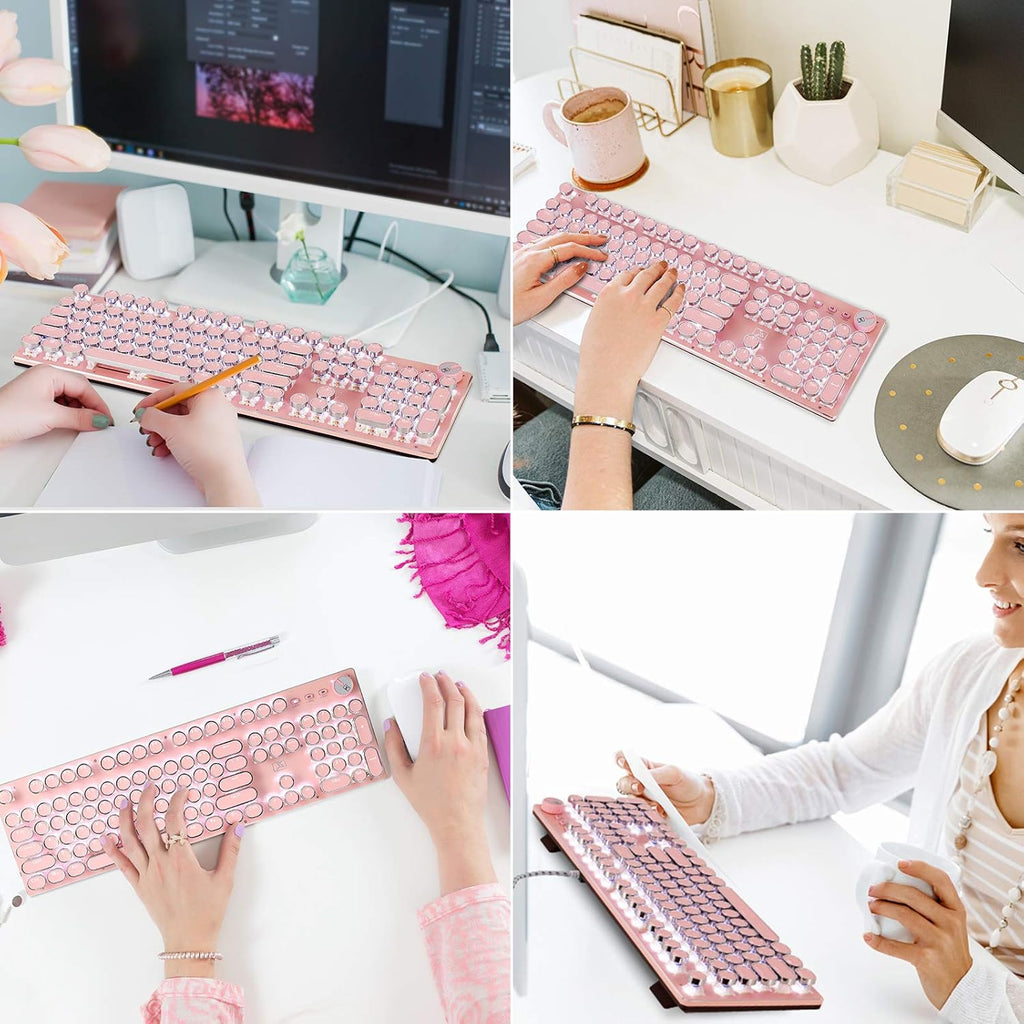 Pink Mechanical Keyboard S43079