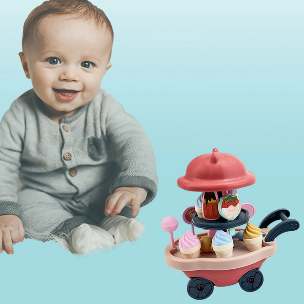 Ice Cream Truck Toys Kitchen Sets Y412077