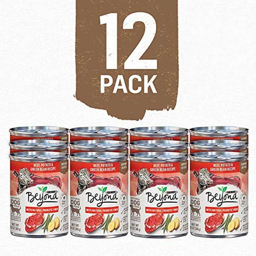 Grain Free Beef Potato & Green Bean Recipe Ground Entree Wet Dog Food 13 Ounce F4161