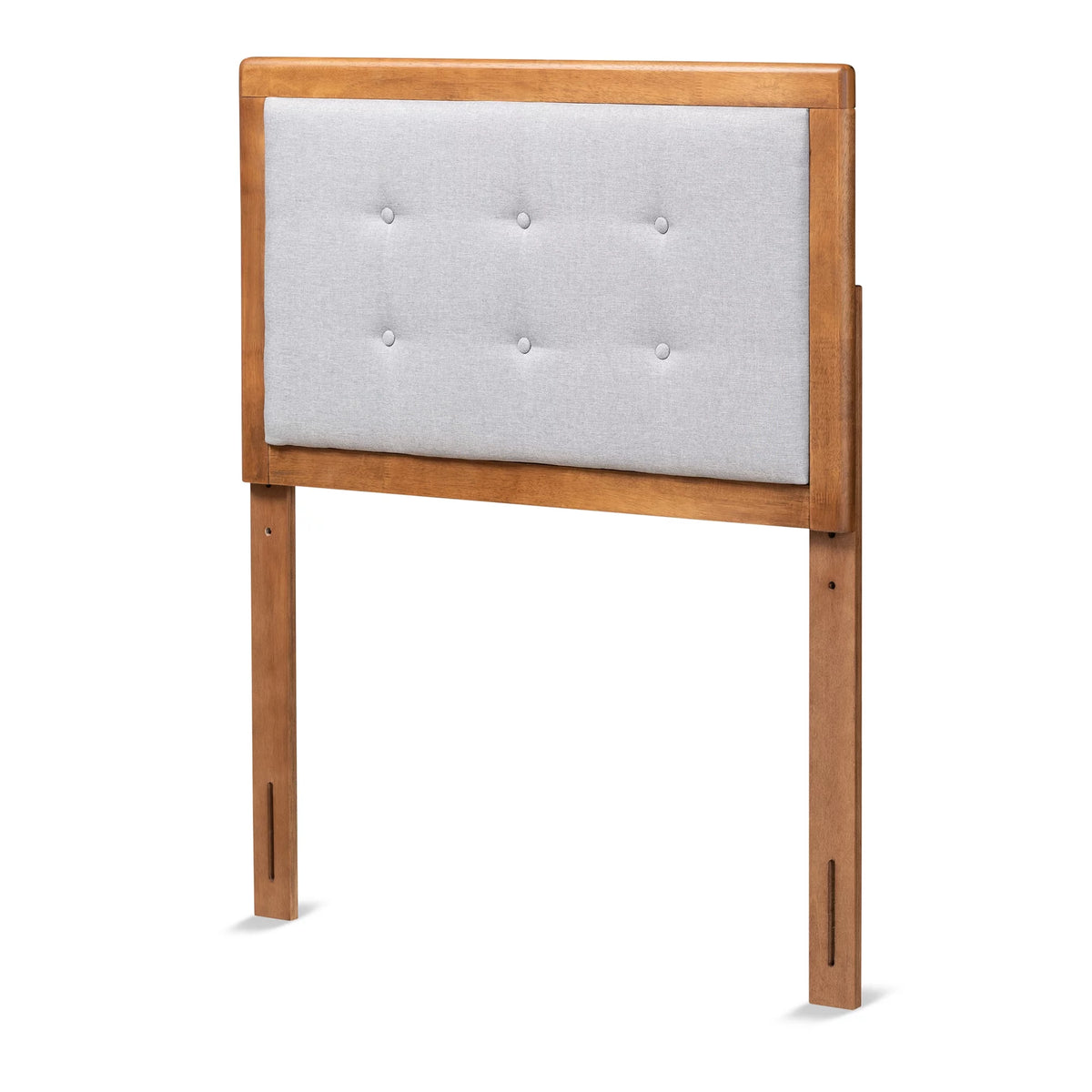 Light Grey Walnut Twin Headboard T651
