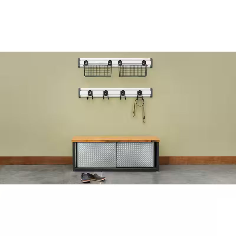Garage Wall Storage Channel 2-pack D8663