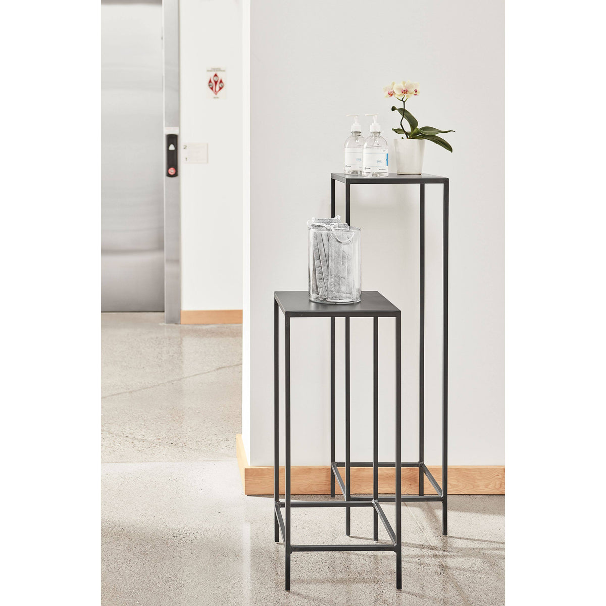 Slim End Table Slate Blue I84014