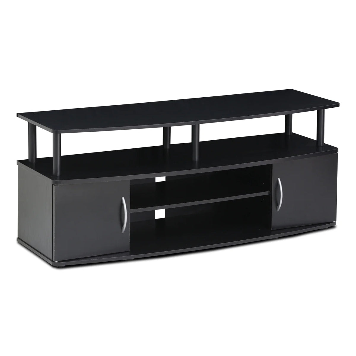 Amber Pine Black Entertainment Center W66020