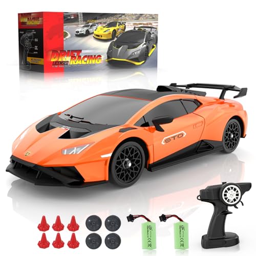 Remote Control Car 1:18 Scale 2.4Ghz RC Drift Car Orange L8905