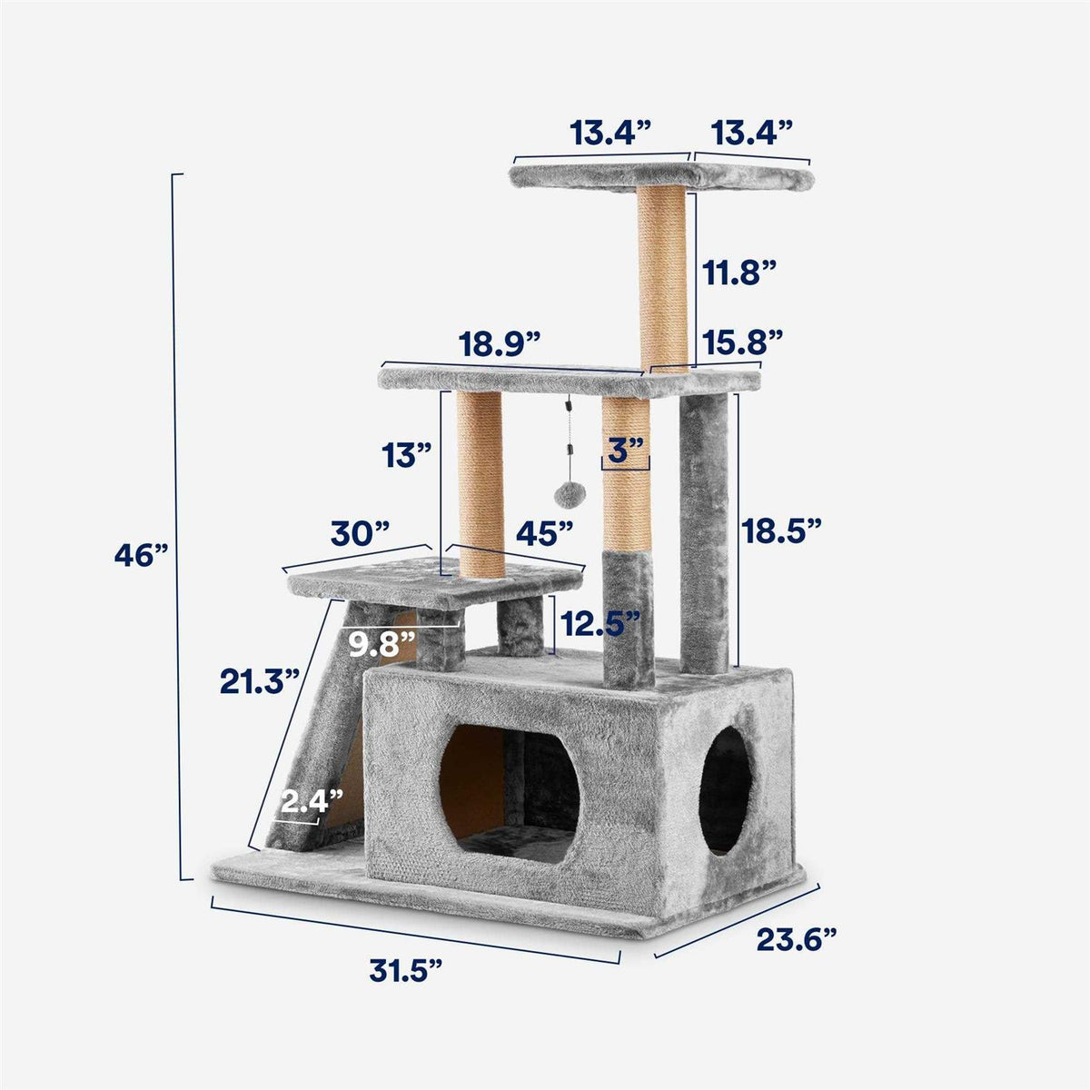 4-Level Cat Tree W1425