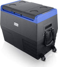 Portable Fridge Freezer with Wheels F441223