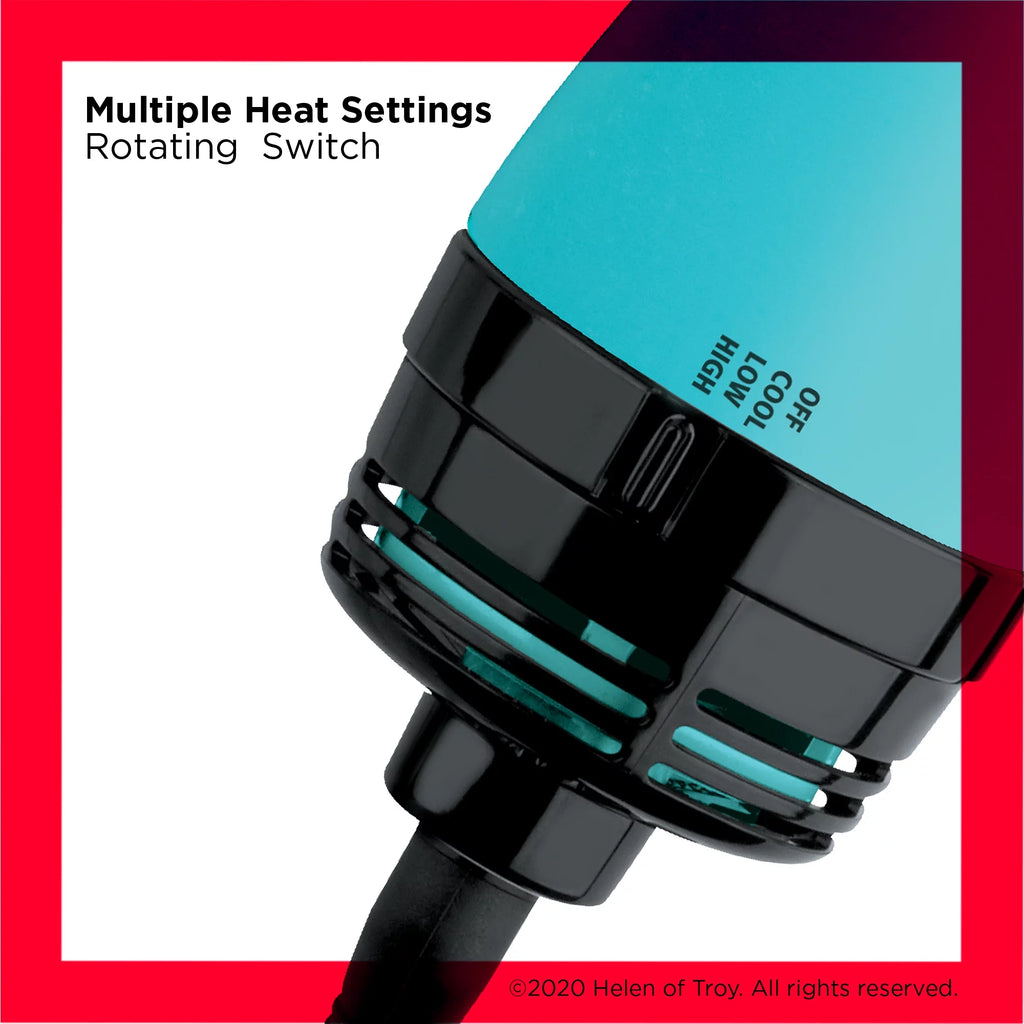 Mint Ceramic Hair Dryer and Hot Air Brush A720856