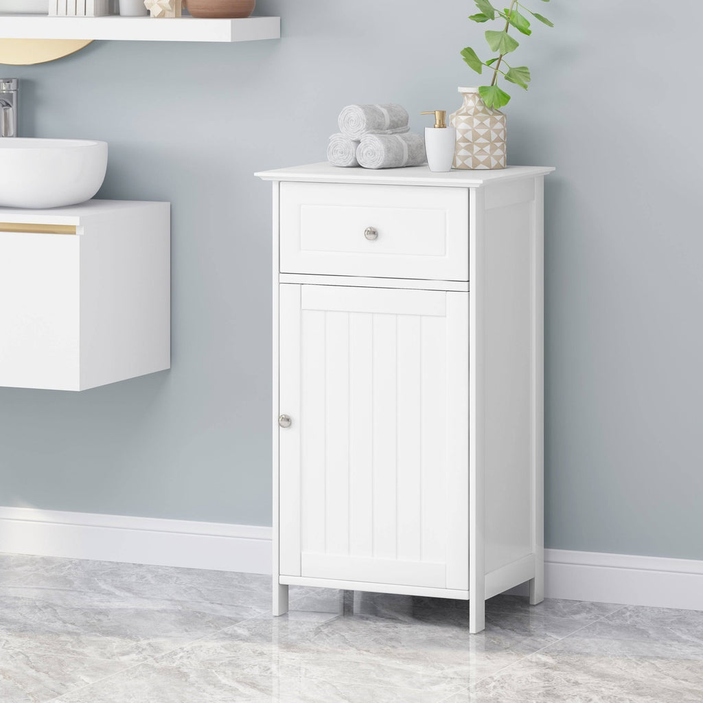 Black Bathroom Storage Cabinet C51542