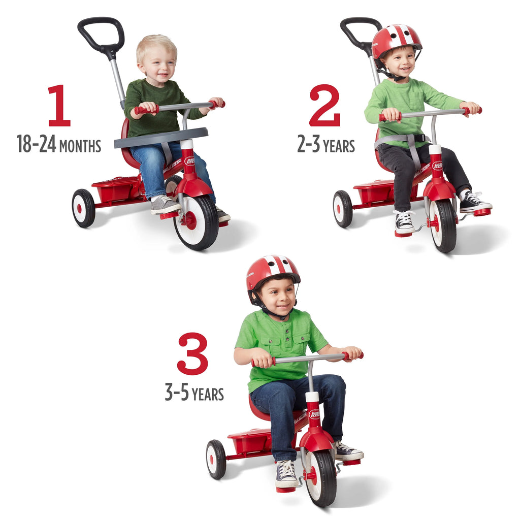 Red 3-in-1 Tricycle S12884