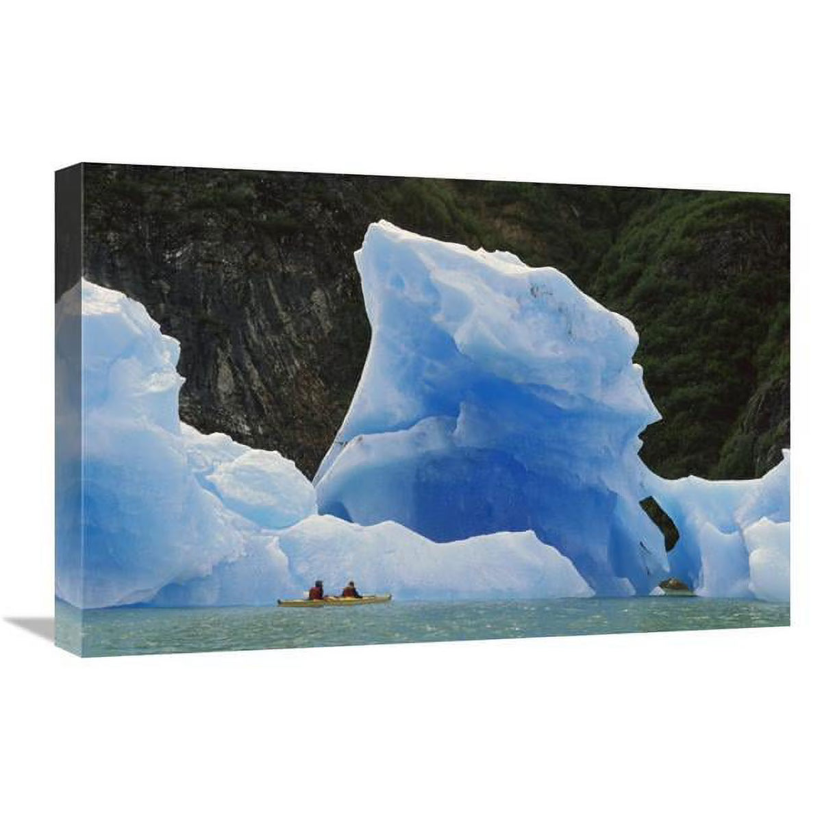 Sea Kayaking with Icebergs Art Print D6453