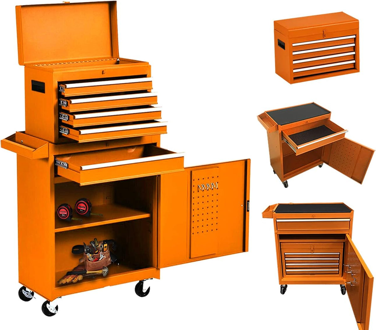 8 Drawer Rolling Tool Chest with Lock S501235